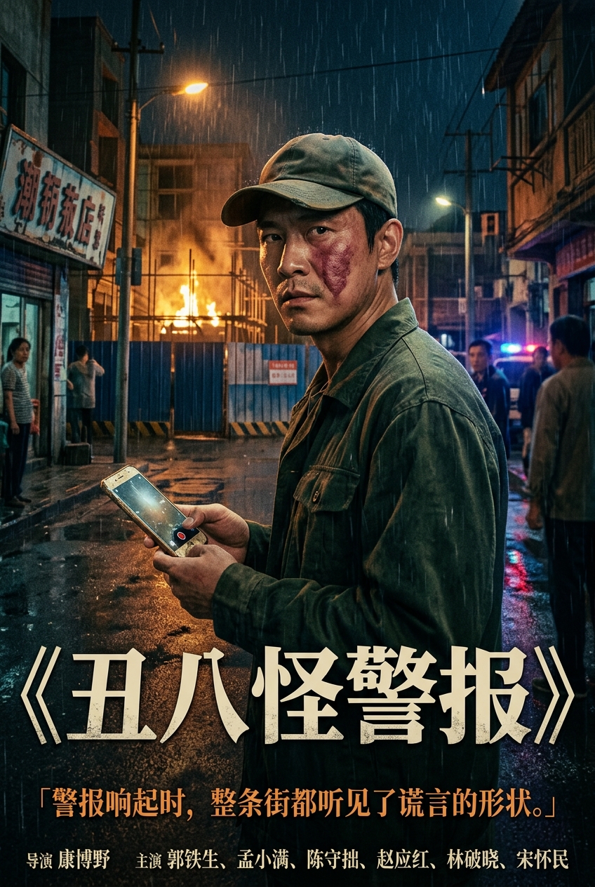 《丑八怪警报》海报
